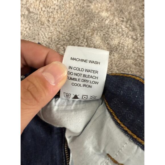 Judy Blue Size 7/28 Skinny Fit Stretch Casual Denim Jeans Pants Blue Button Zip - Picture 11 of 12